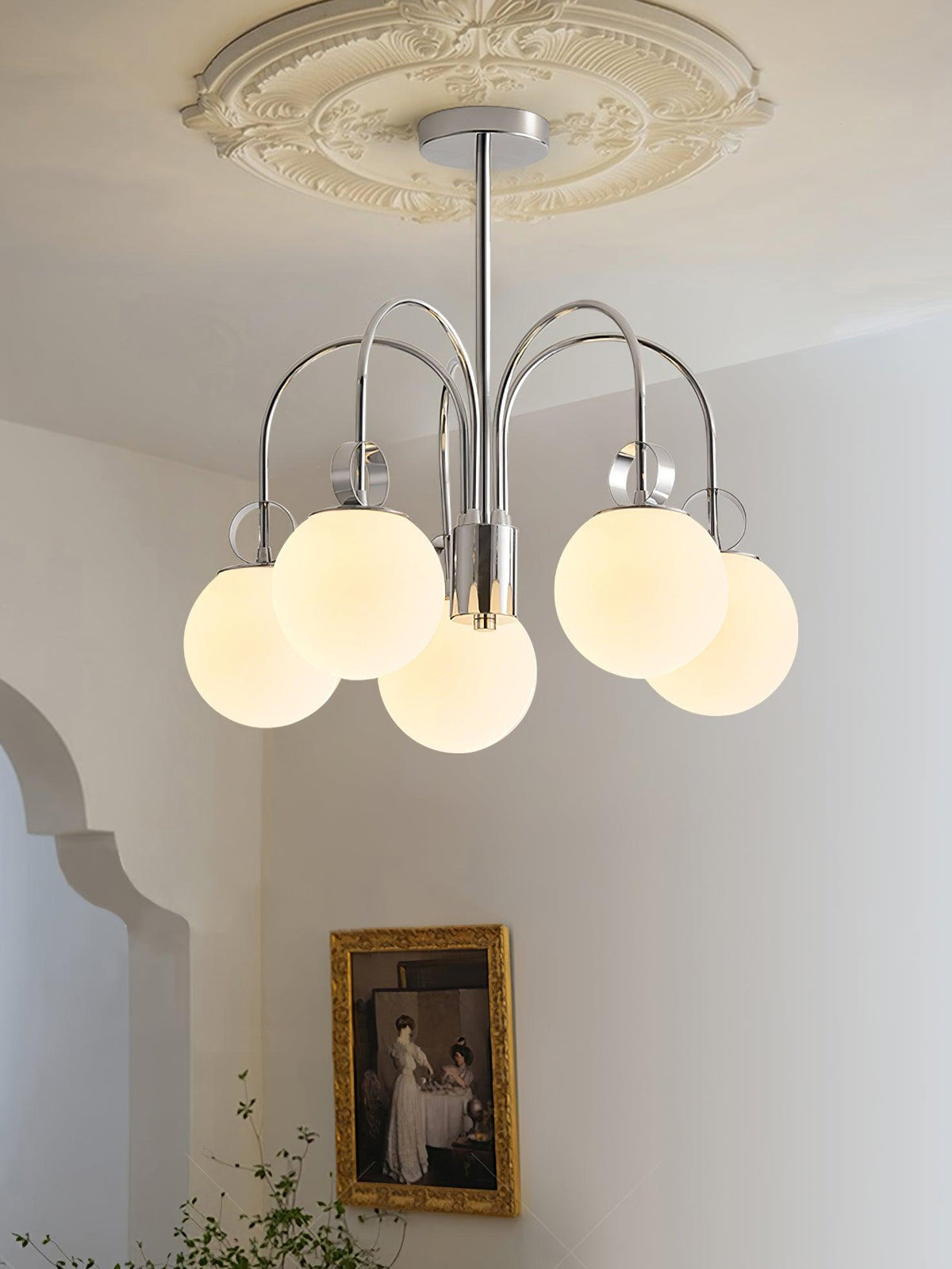 Candeeiro de teto da coleção nórdica Elegance Ishaos