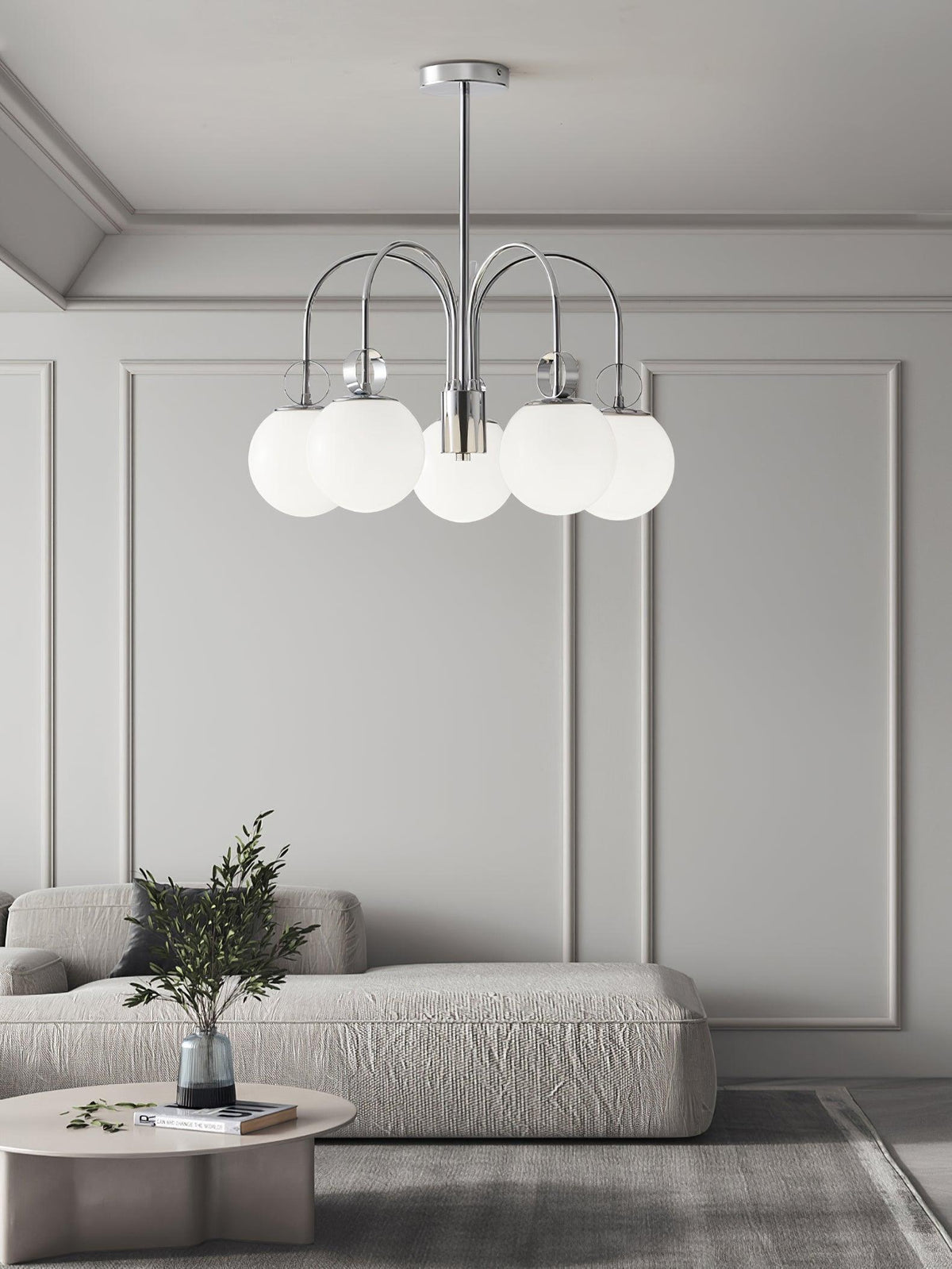 Candeeiro de teto da coleção nórdica Elegance Ishaos