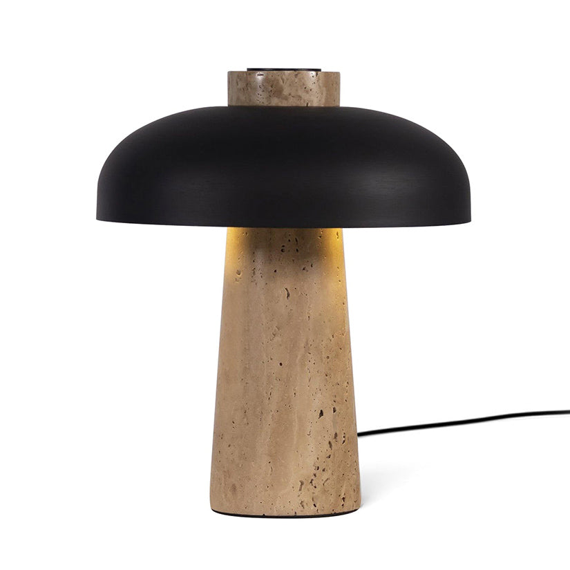 Oakley-travertinbordlampe