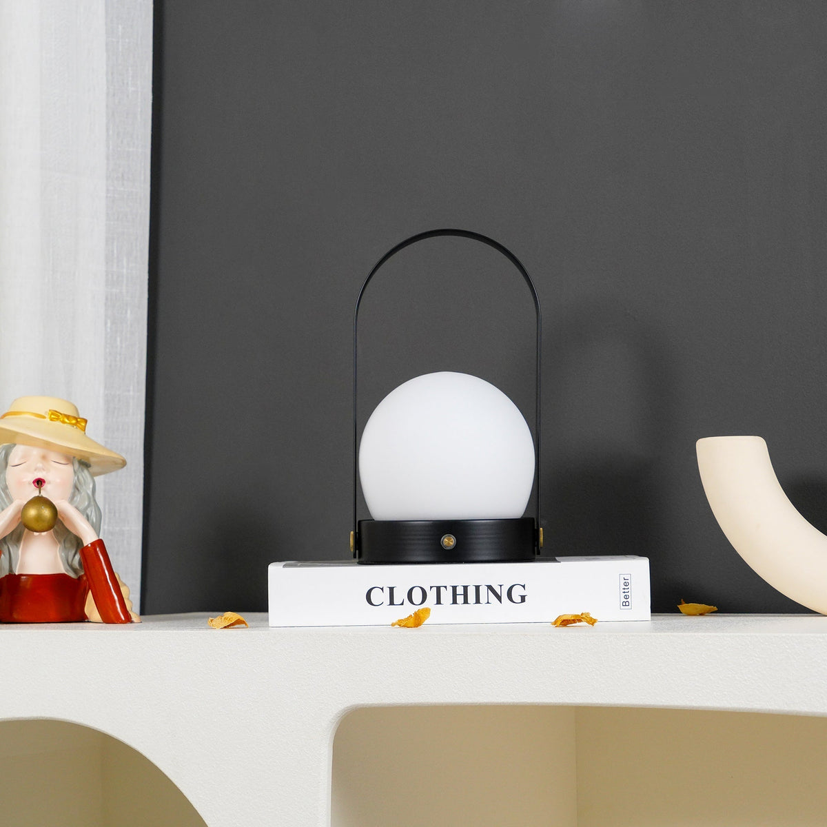 Zenon minimalistinen lasipöytävalaisin