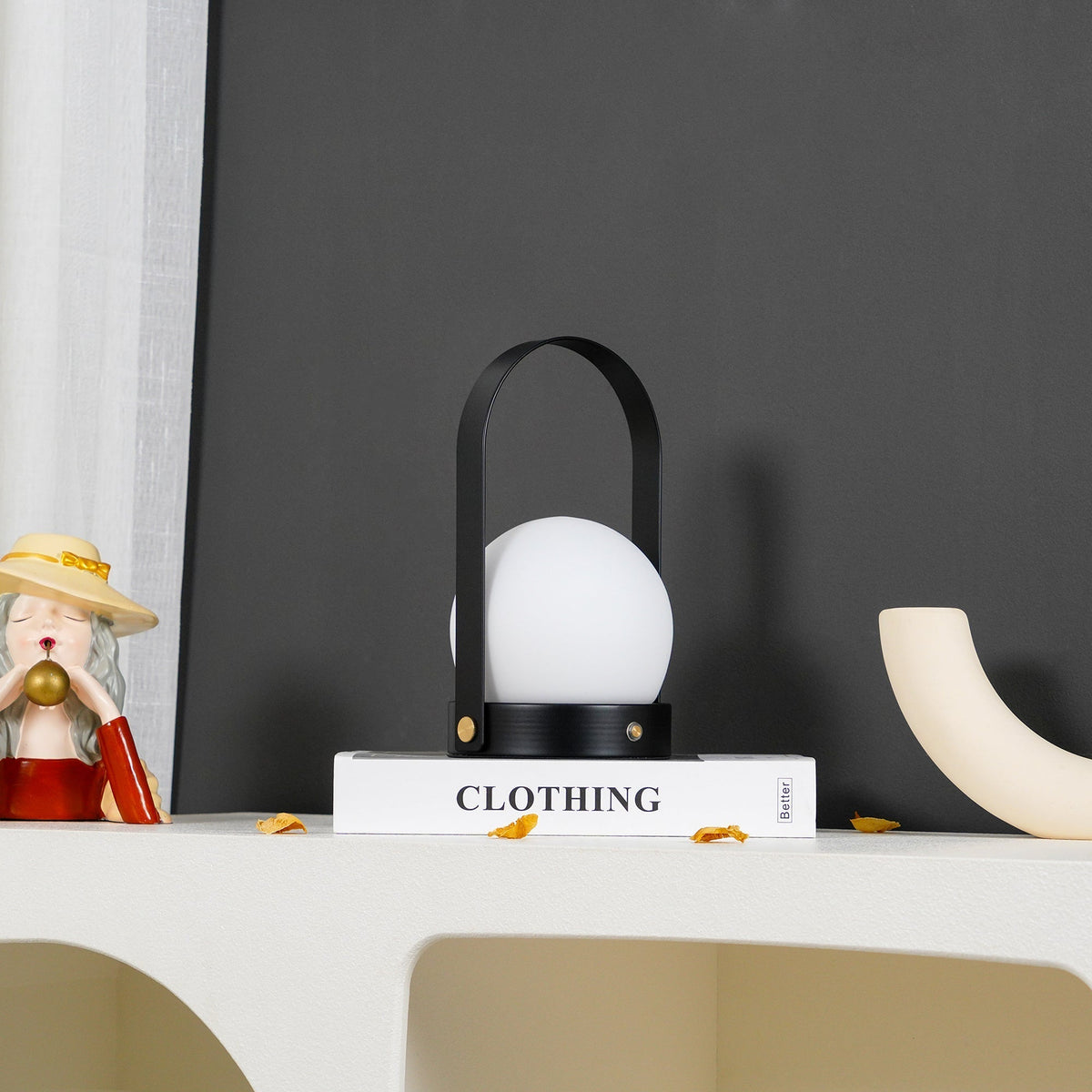 Zenon minimalistinen lasipöytävalaisin