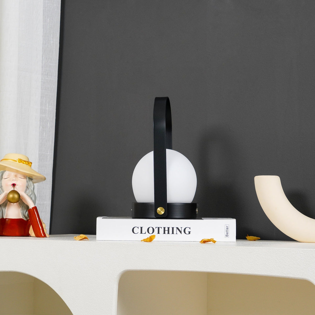 Zenon minimalistinen lasipöytävalaisin