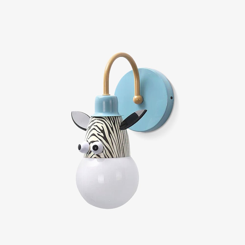 Neloz konstnärlig och lekfull vägglampa