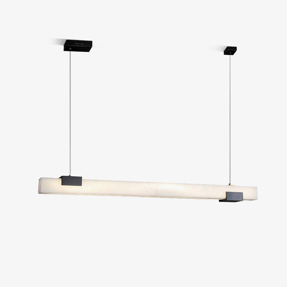 Mivel-minimalistinen lineaarinen alabasteririippuvalaisin