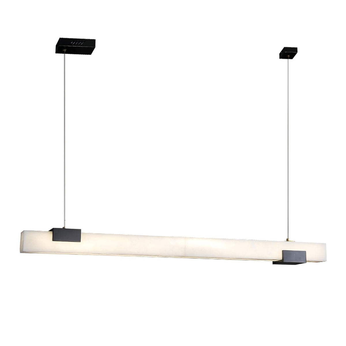 Mivel-minimalistinen lineaarinen alabasteririippuvalaisin
