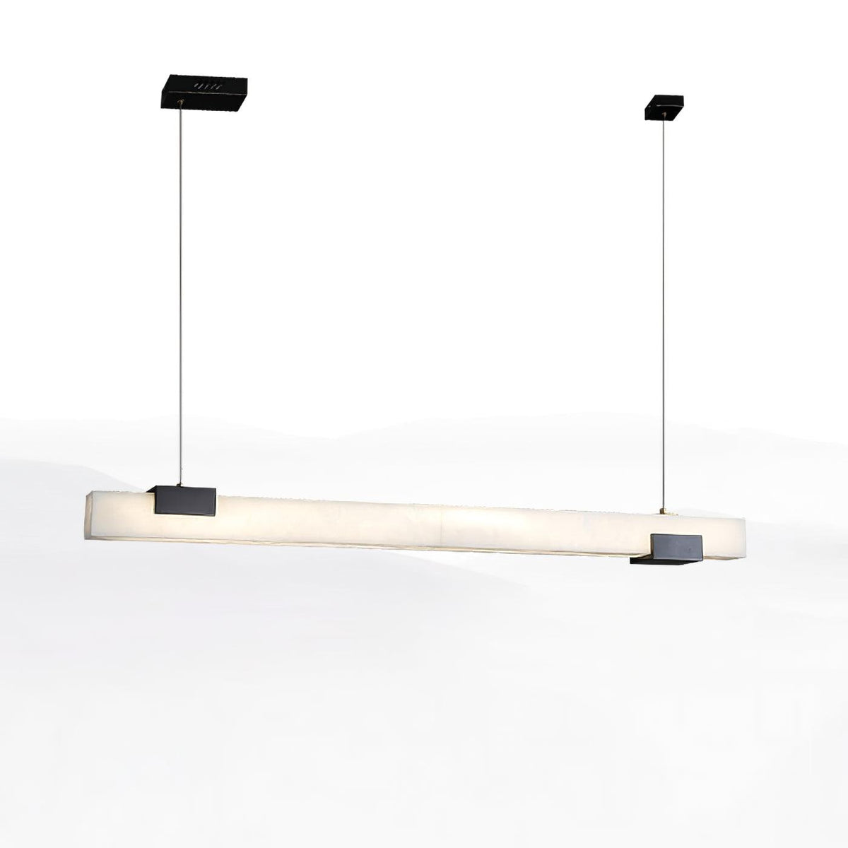 Mivel-minimalistinen lineaarinen alabasteririippuvalaisin