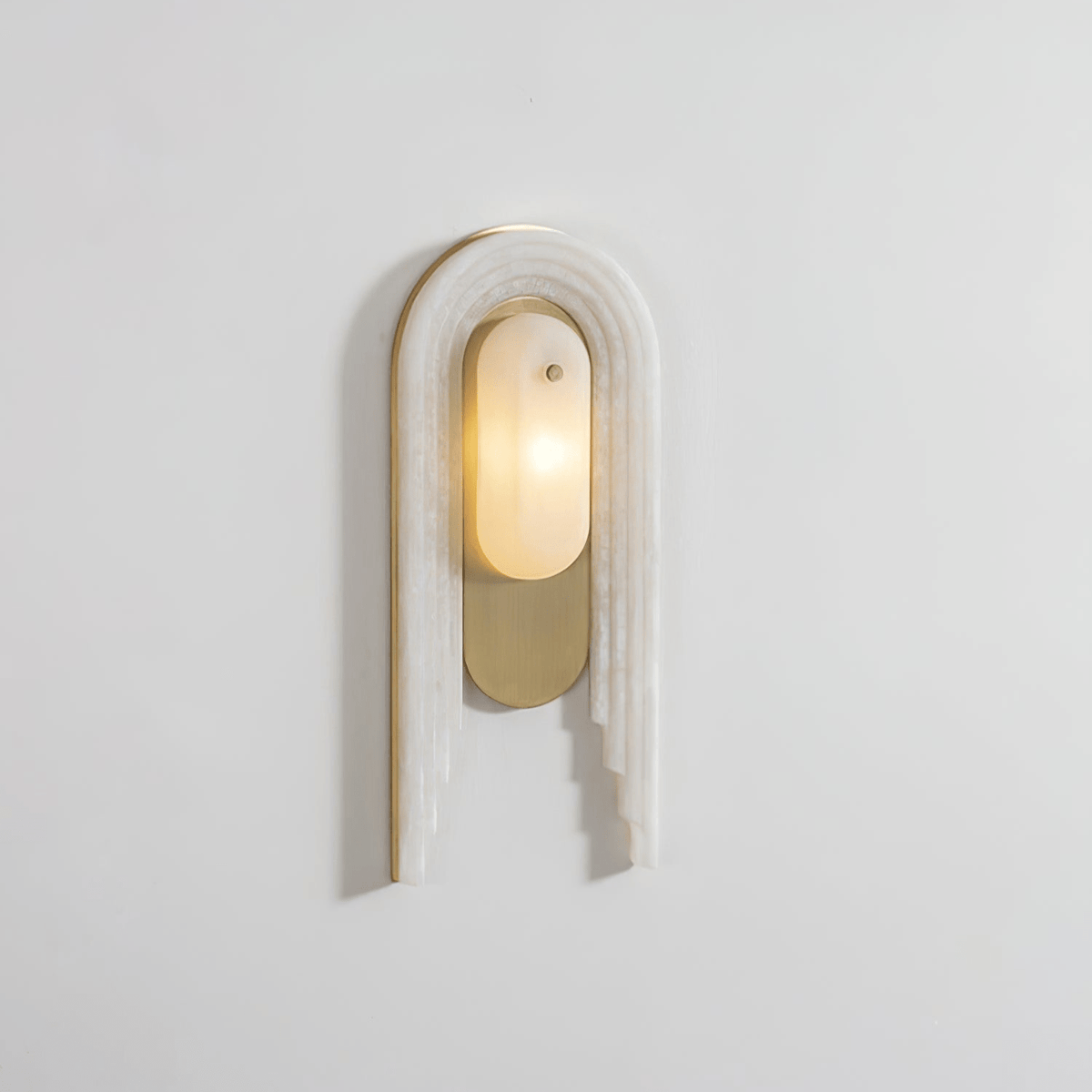 Sytalion Arch Alabaster vägglampa