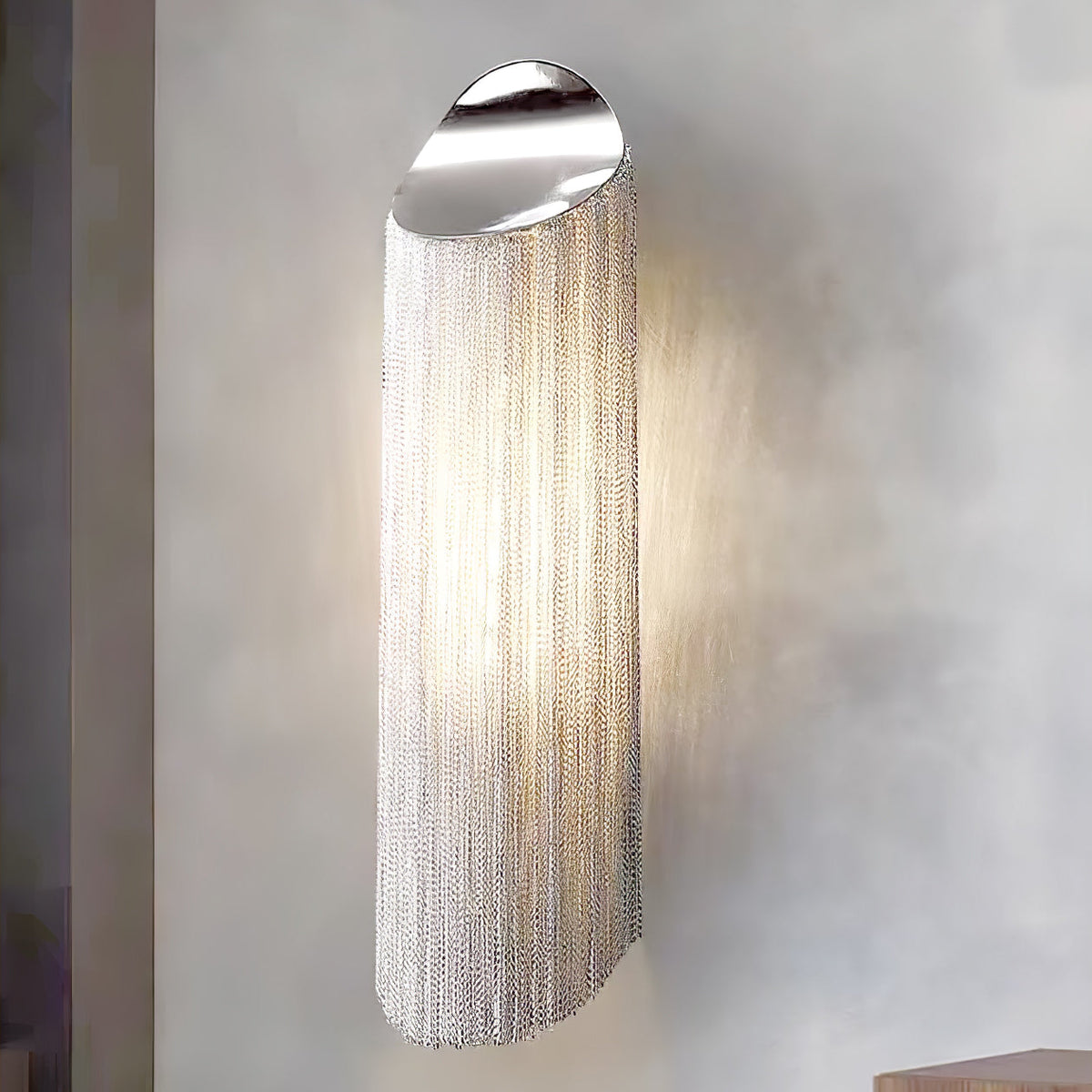 Aursilila premiumvägglampa i konstnärlig stil