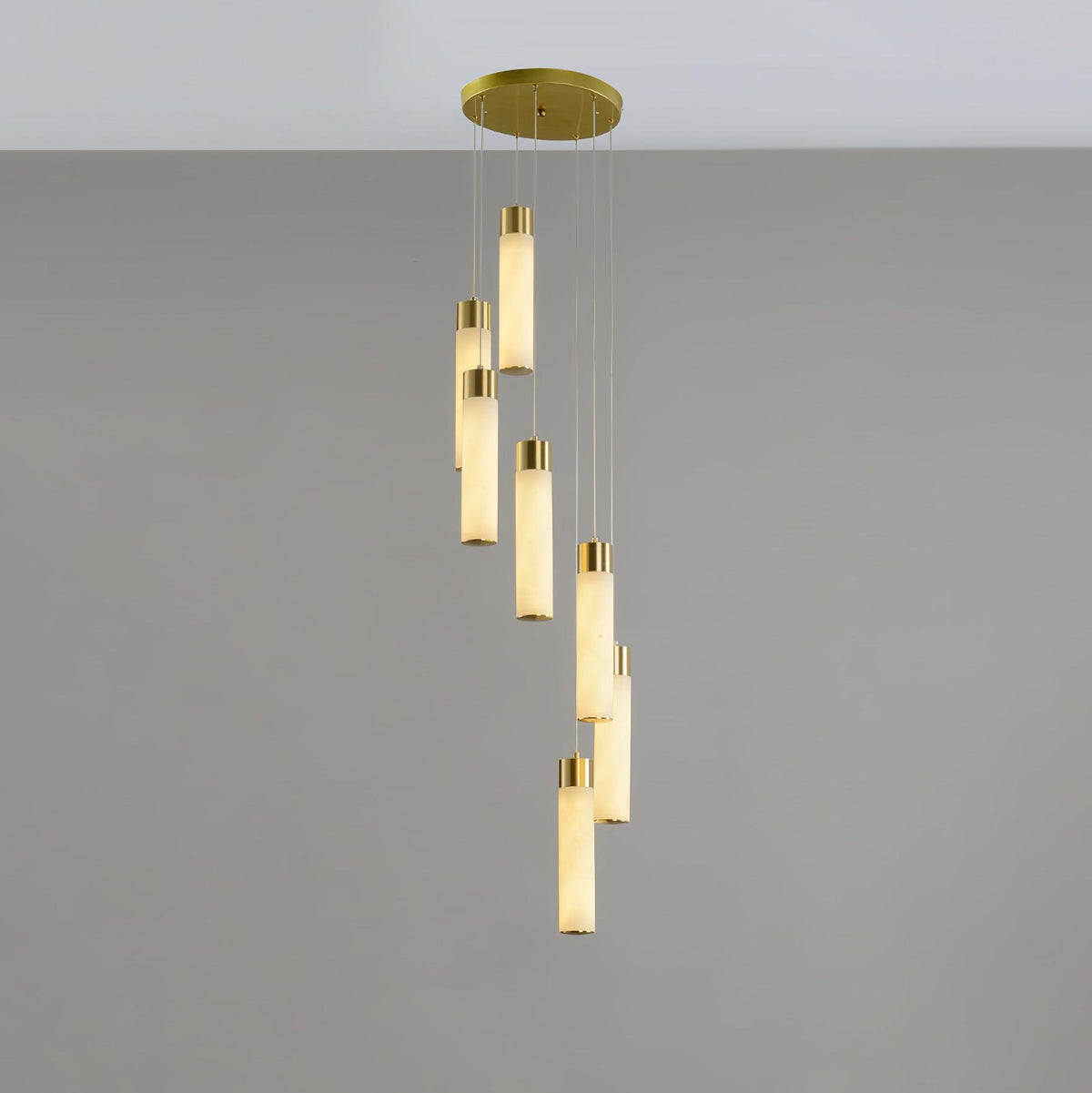 Aurelia Modern Alabaster Pendant Chandelier