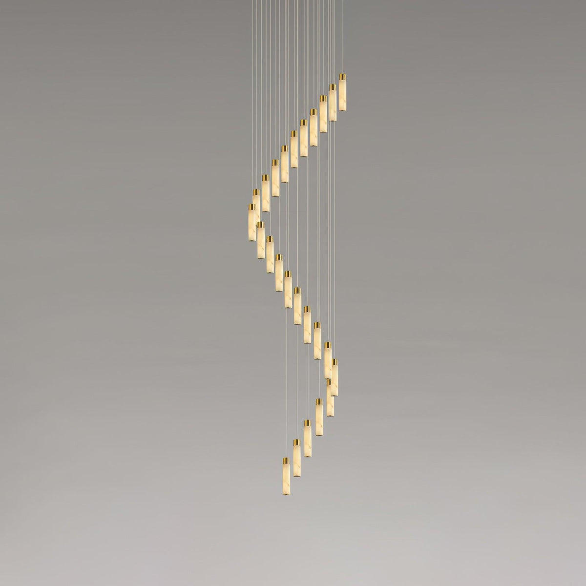 Aurelia Modern Alabaster Pendant Chandelier