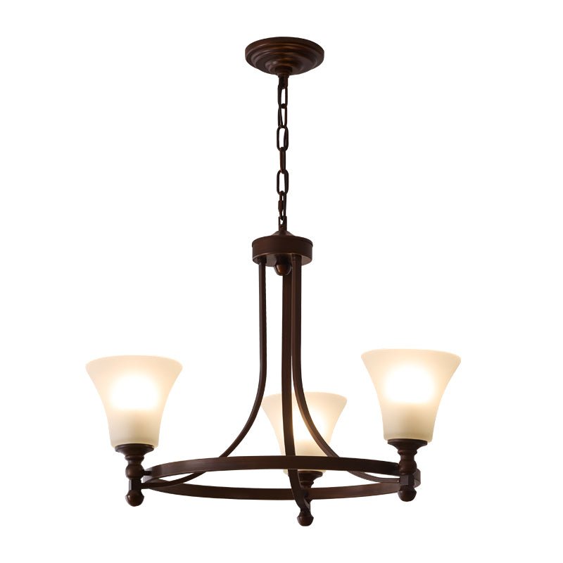 Celestine traditionel elegant vintage-glødende lysekrone