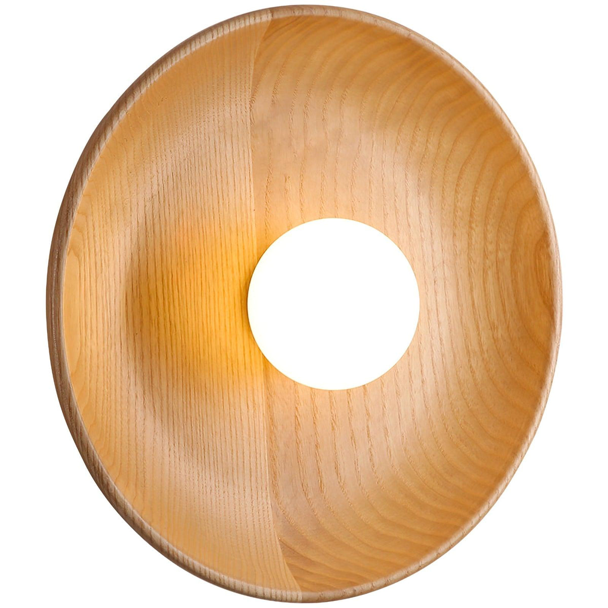 Sirixa moderni minimalistinen lasi-puu-seinävalaisin