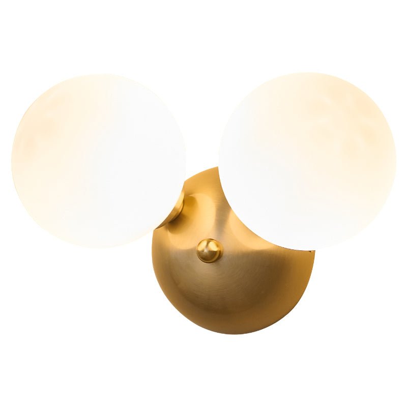 Ordoran moderne minimalistisk væglampe i glas