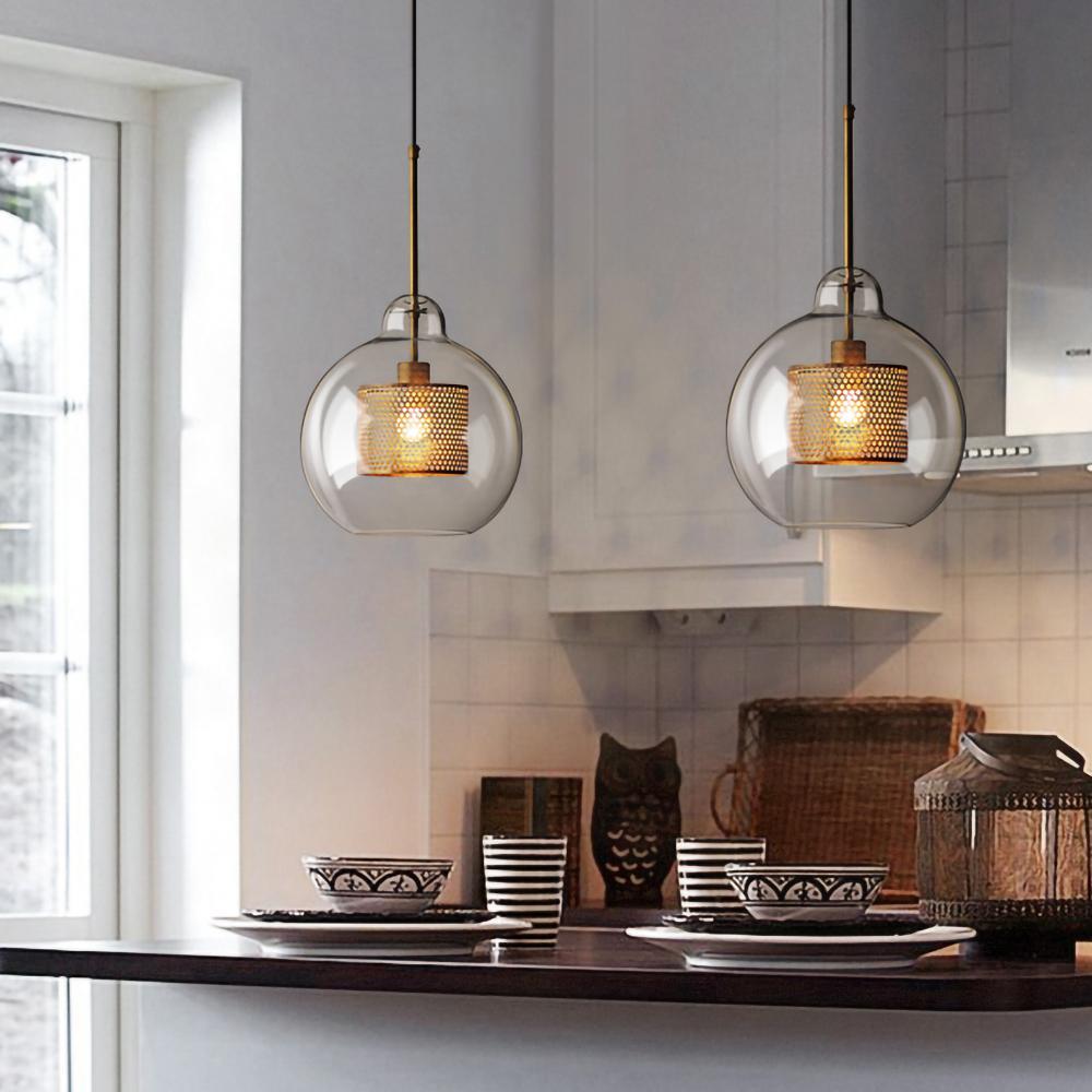 Chiswick pendellampa i glas