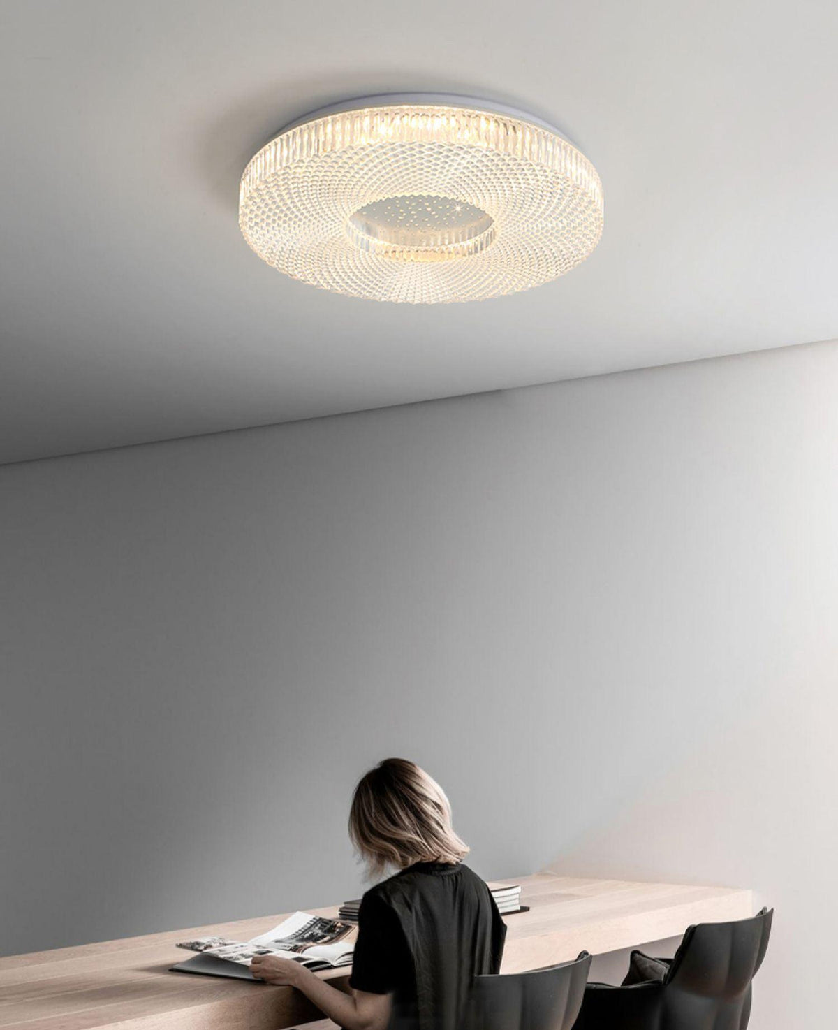 Lucalella Ceiling Lamp Acrylic LED Luxury for Living Room