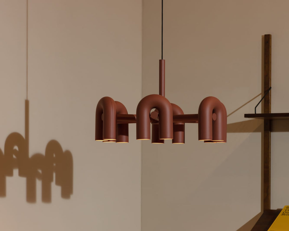 Candelabro em forma de U Cirkus Soroissa