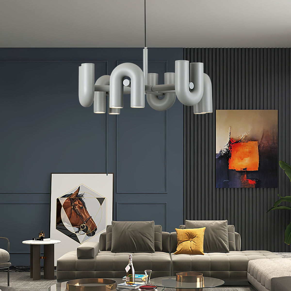 Candelabro em forma de U Cirkus Soroissa