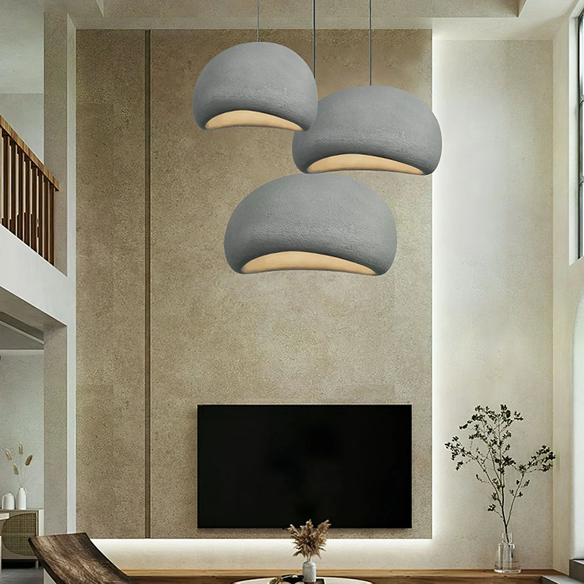 Kryo Wabi-Sabi -pallomainen pilvi-riippuvalaisin