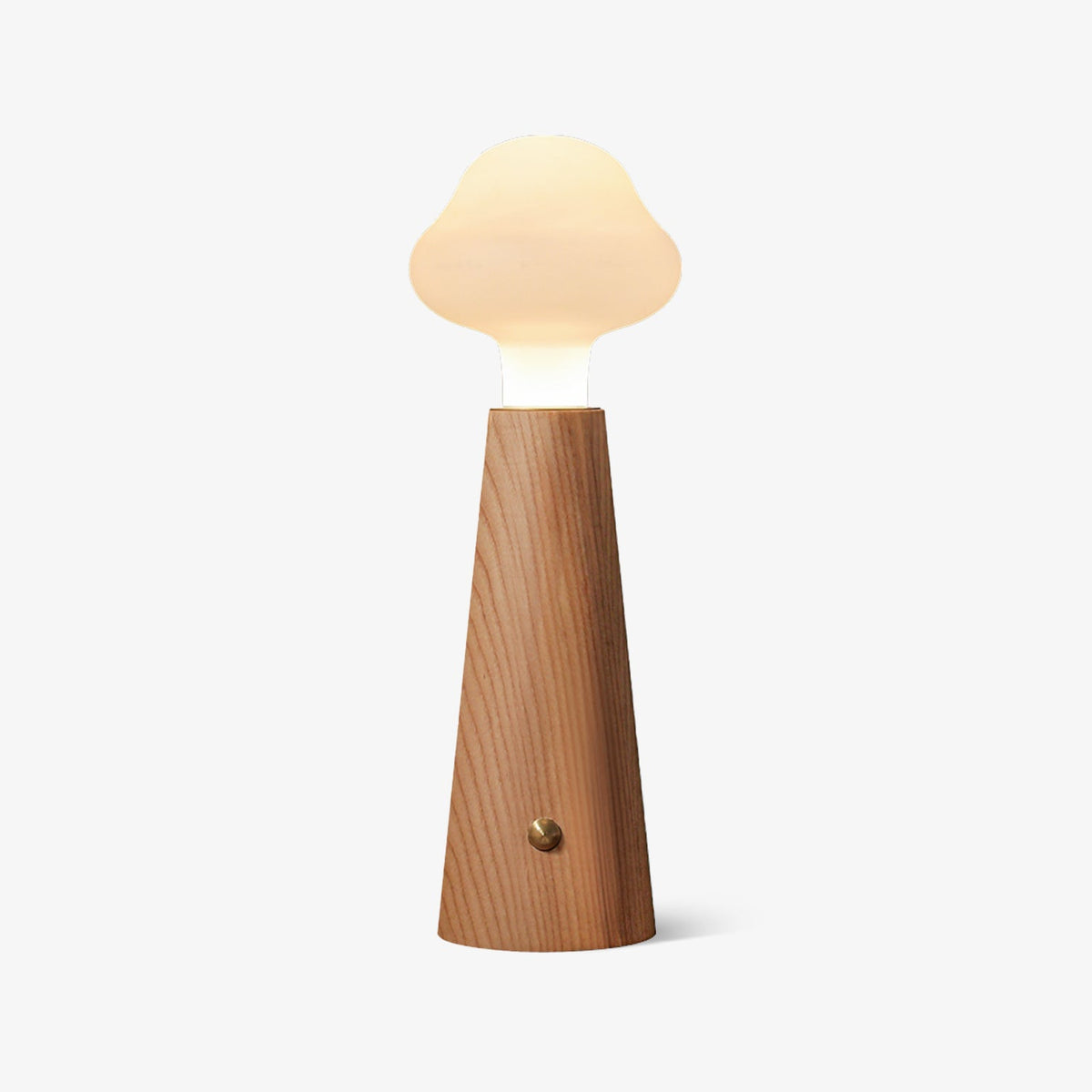 Mushio-bordlampe i træ med sky