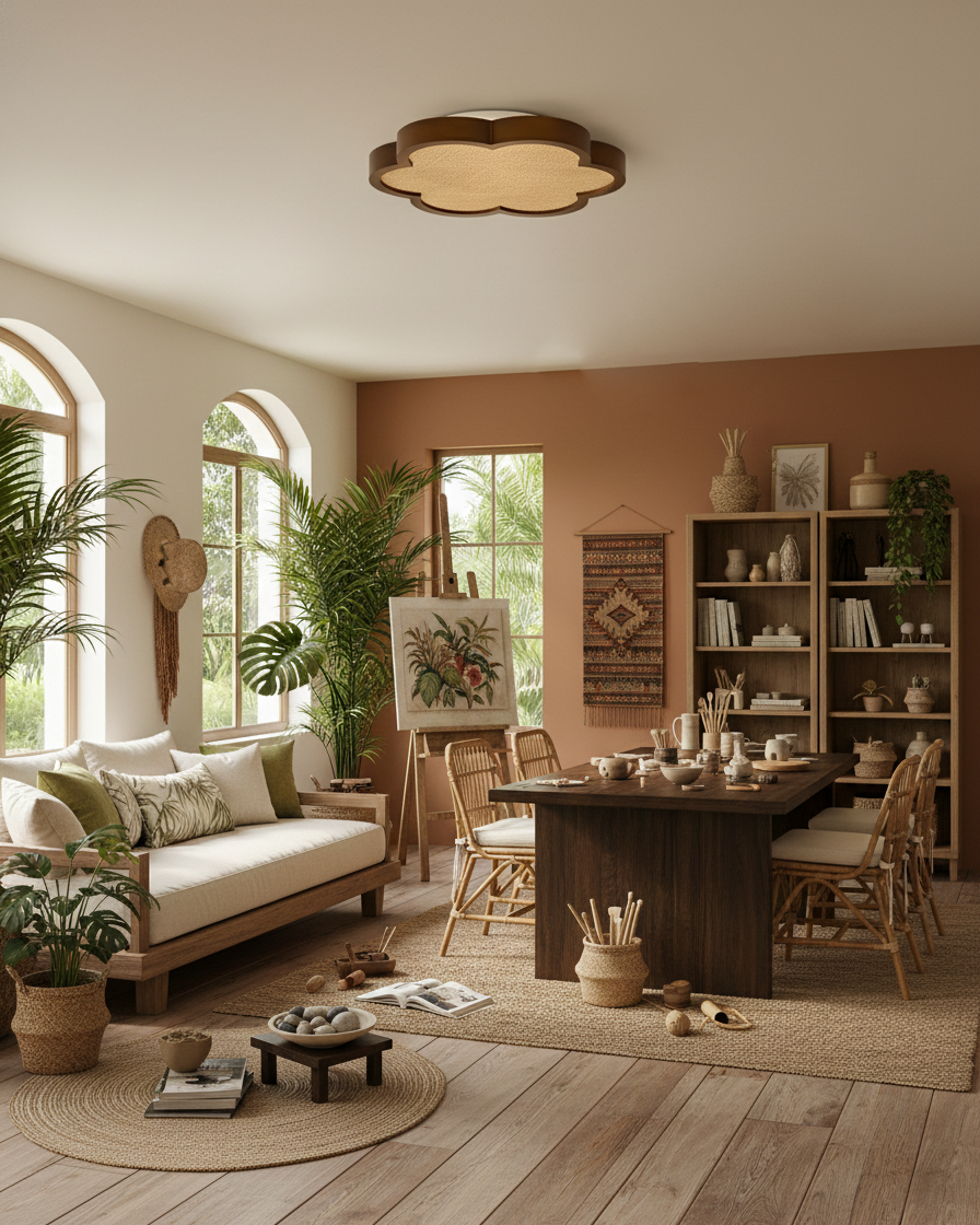 Clover-loftlampe