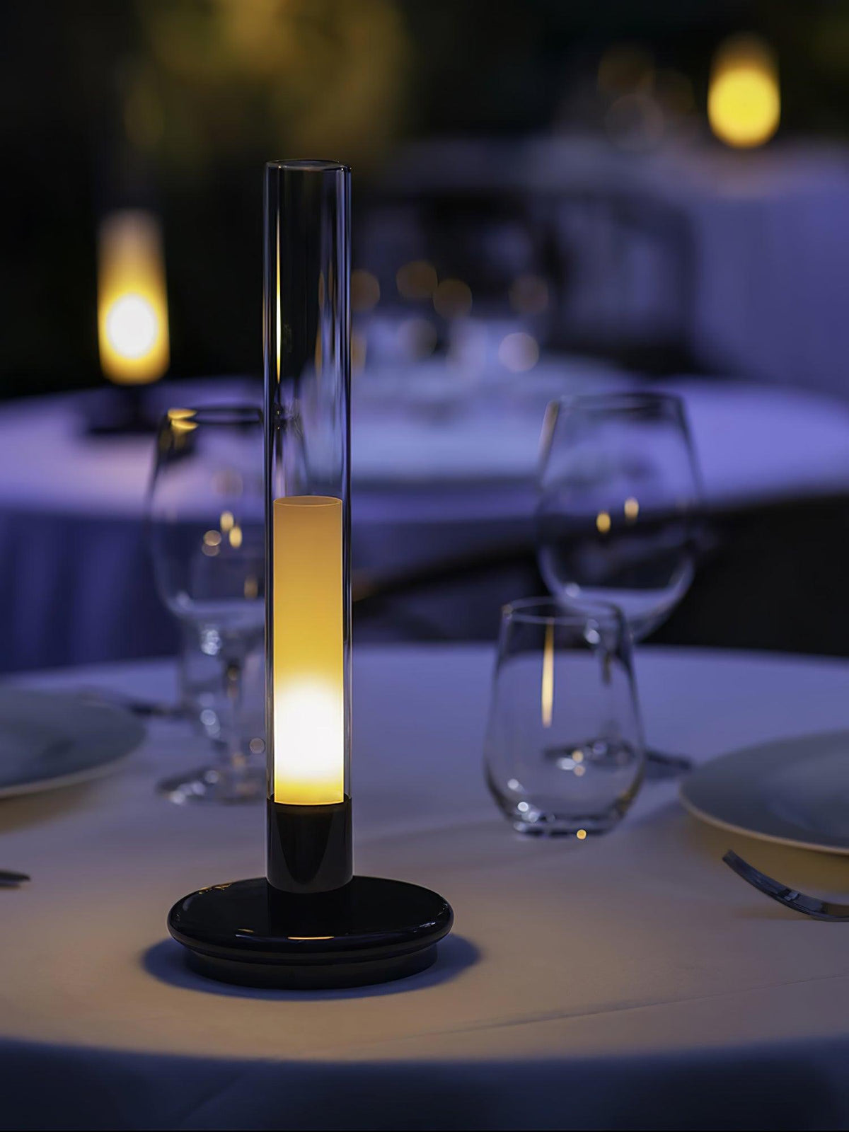 Tevi minimalistisk akrylbordslampa