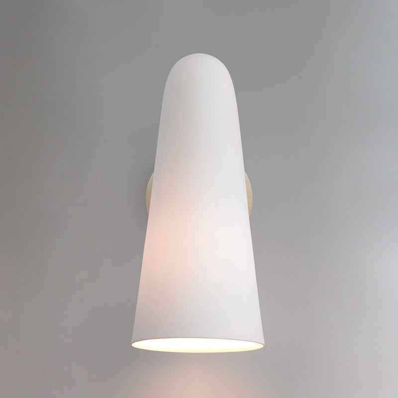 Lioririella konisk glasvägglampa