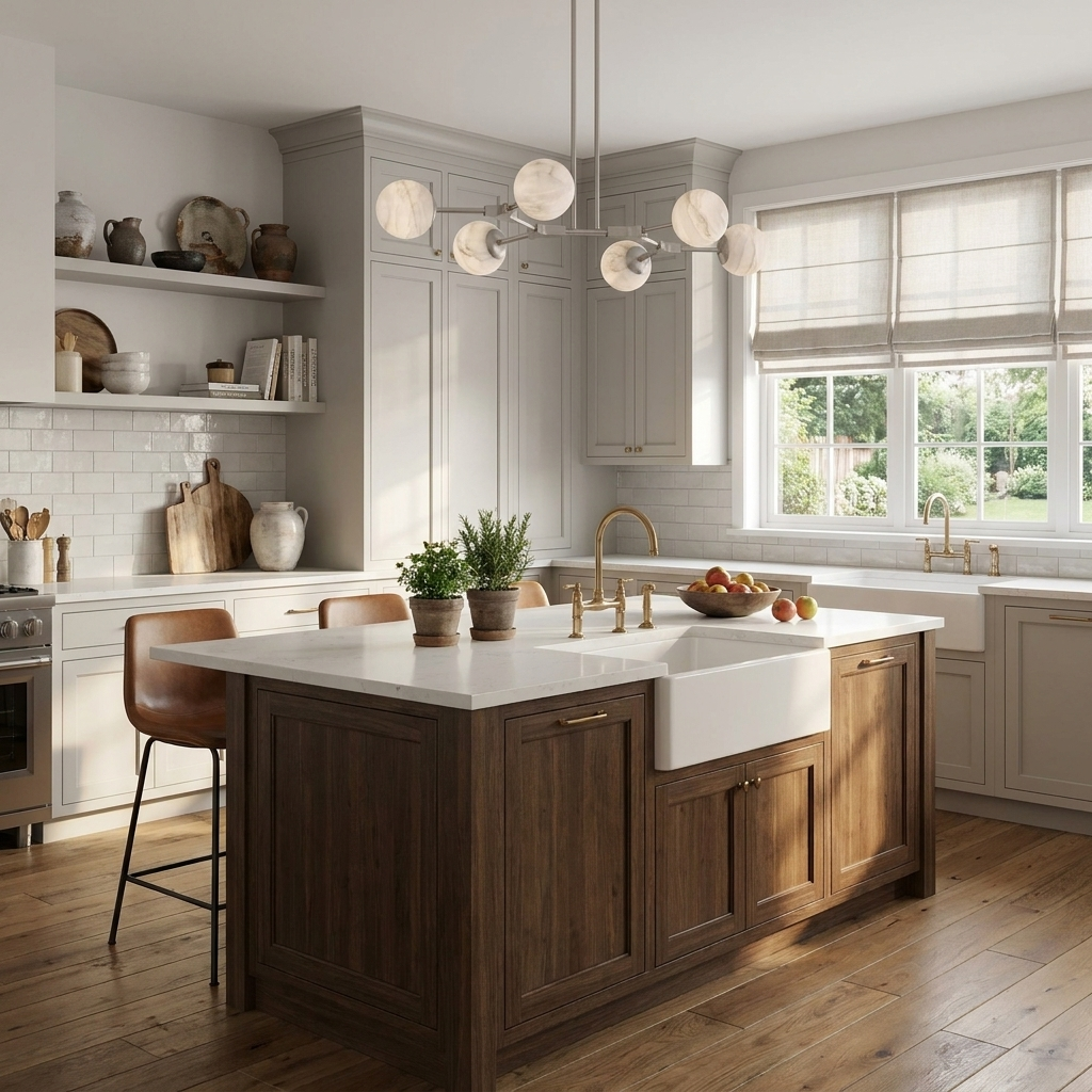 Candeeiro de Teto de Alabastro Haverhurst