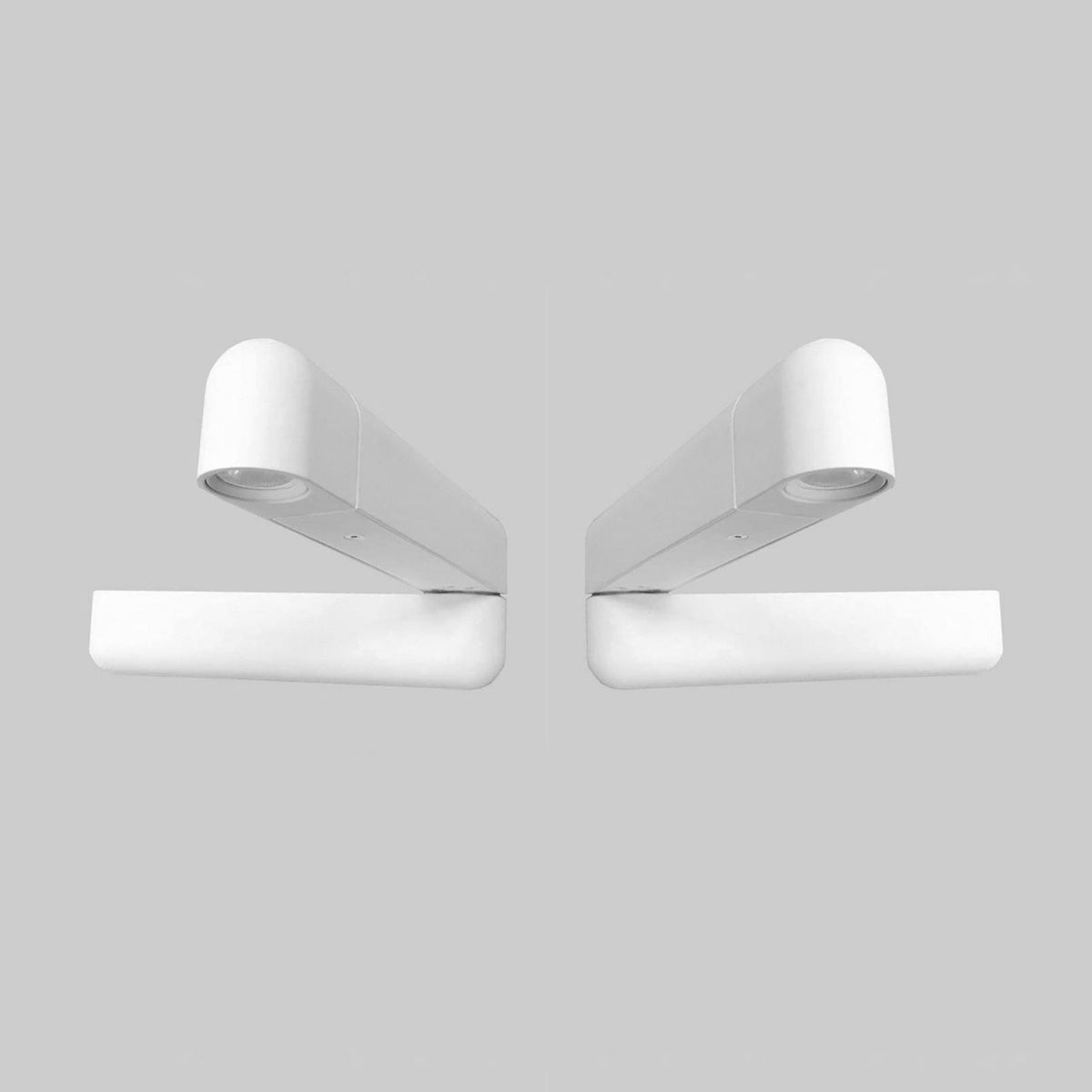 Soreora svartur LED-vegglampi, stillanlegur, með USB