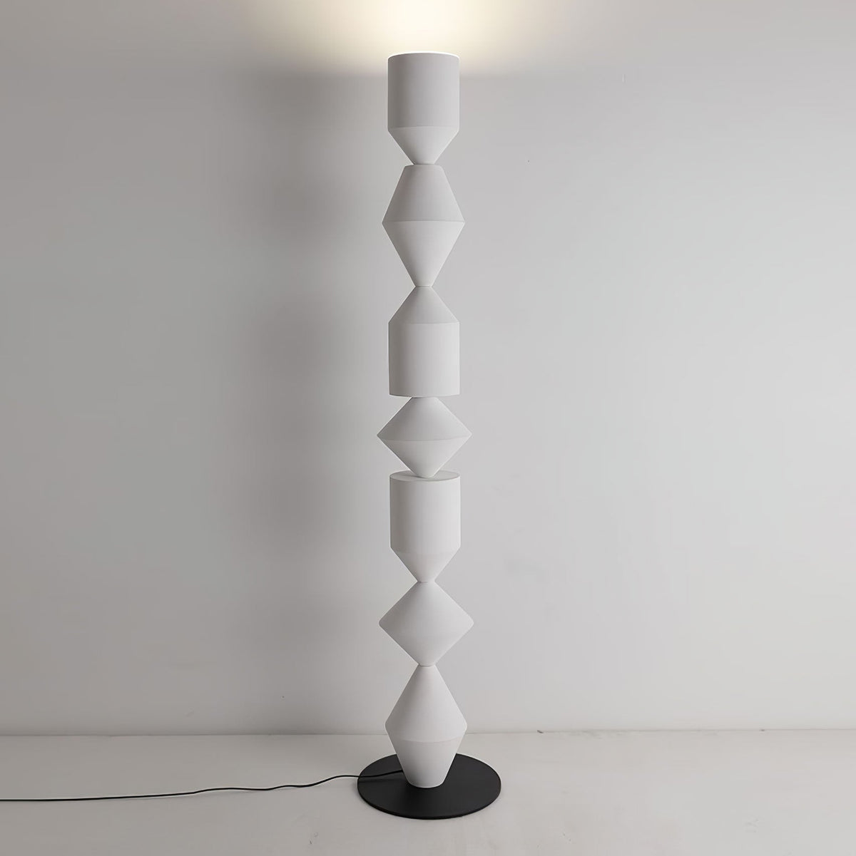 Drisen minimalistisk gulvlampe i træ