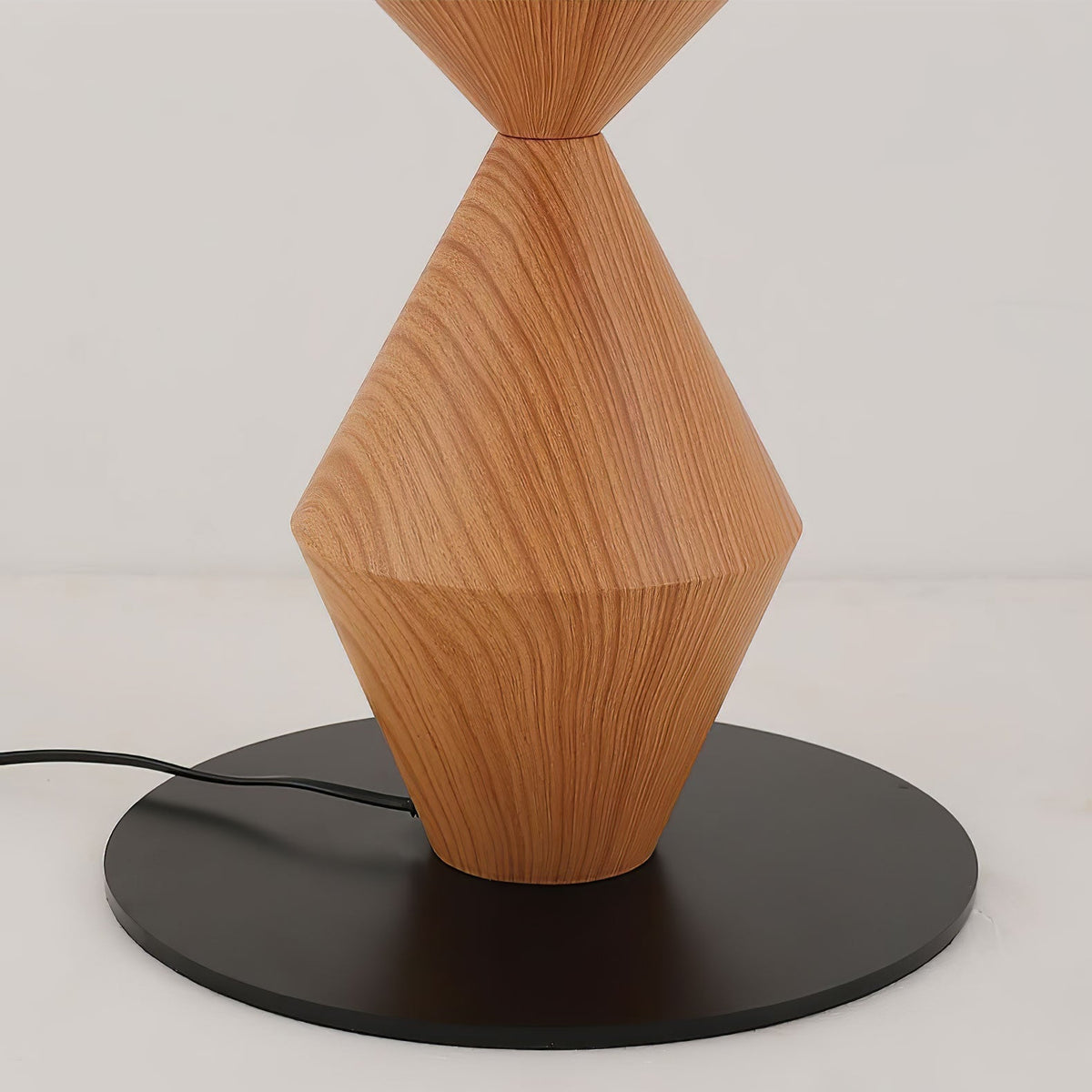 Drisen minimalistisk gulvlampe i træ