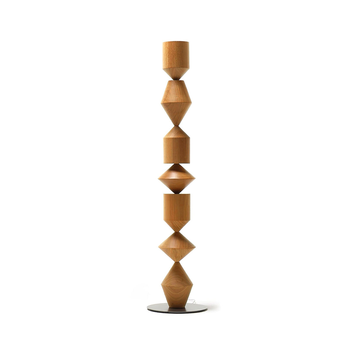 Drisen minimalistisk gulvlampe i træ