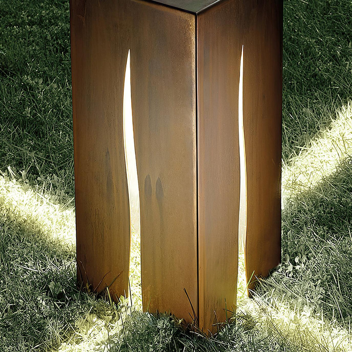 Candeeiro de exterior Cubo Rachado
