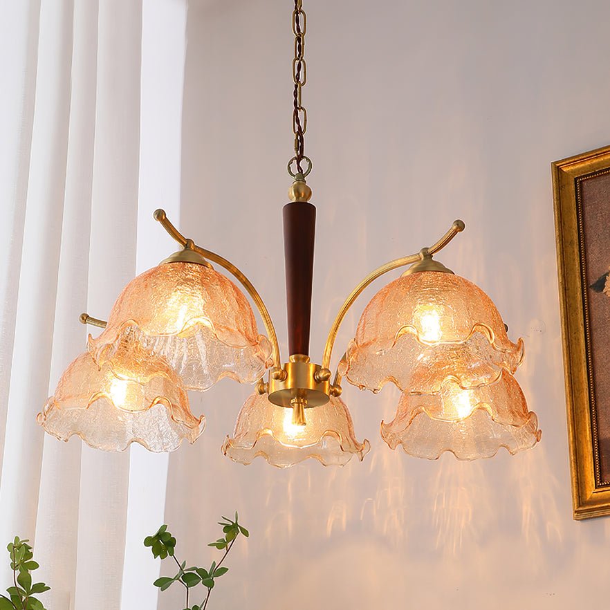 Orchid Vintage-glerljósakróna