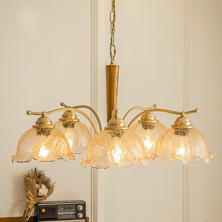 Orchid Vintage-glerljósakróna