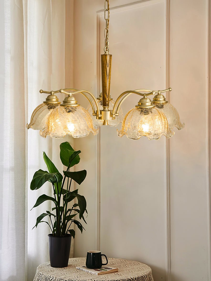 Orchid Vintage-glerljósakróna