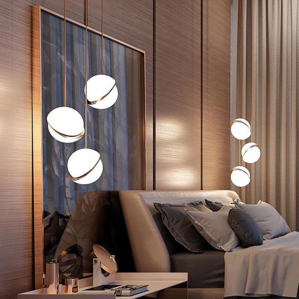 Cavira minimalistisk pendel i glas