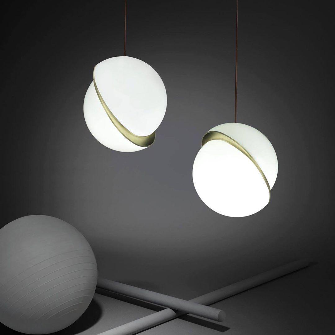 Cavira minimalistisk pendel i glas