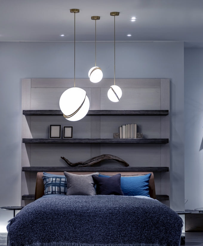 Cavira minimalistisk pendel i glas