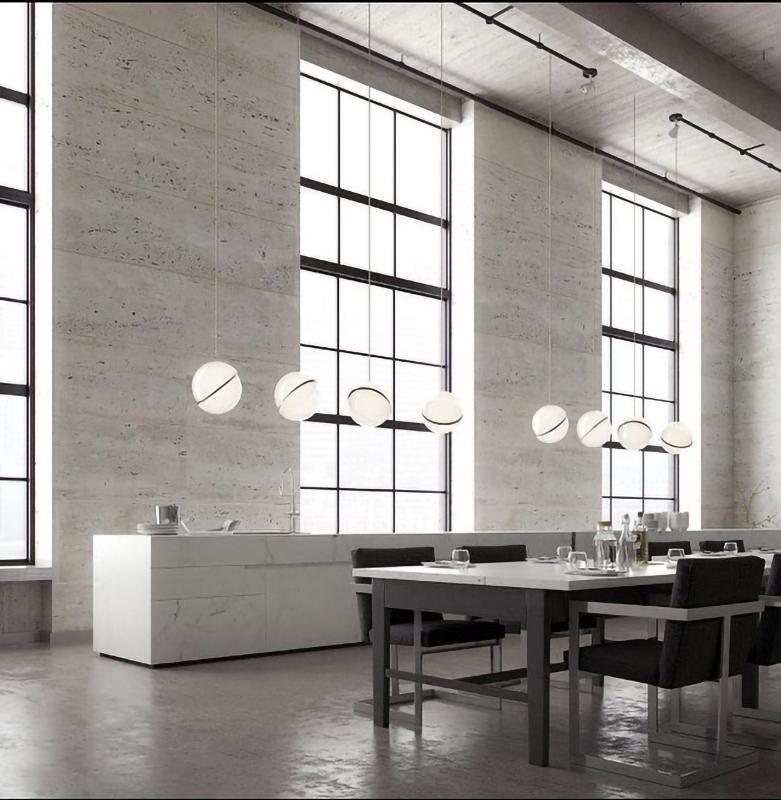 Cavira minimalistisk pendel i glas