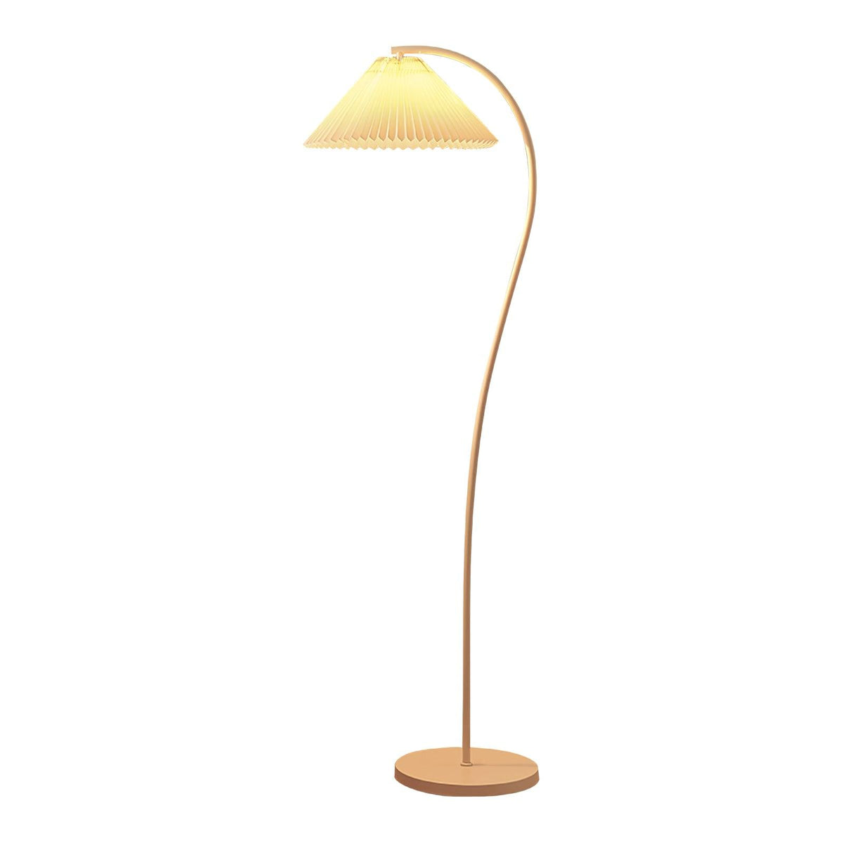 Candeeiro de pé minimalista em tecido Fyrel