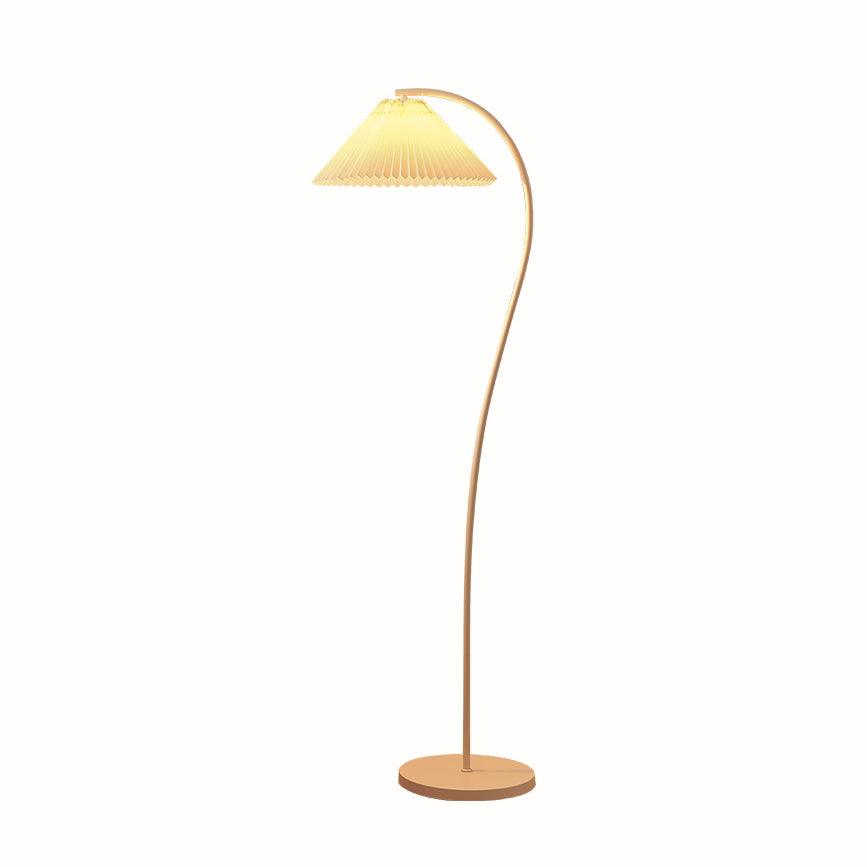 Candeeiro de pé minimalista em tecido Fyrel
