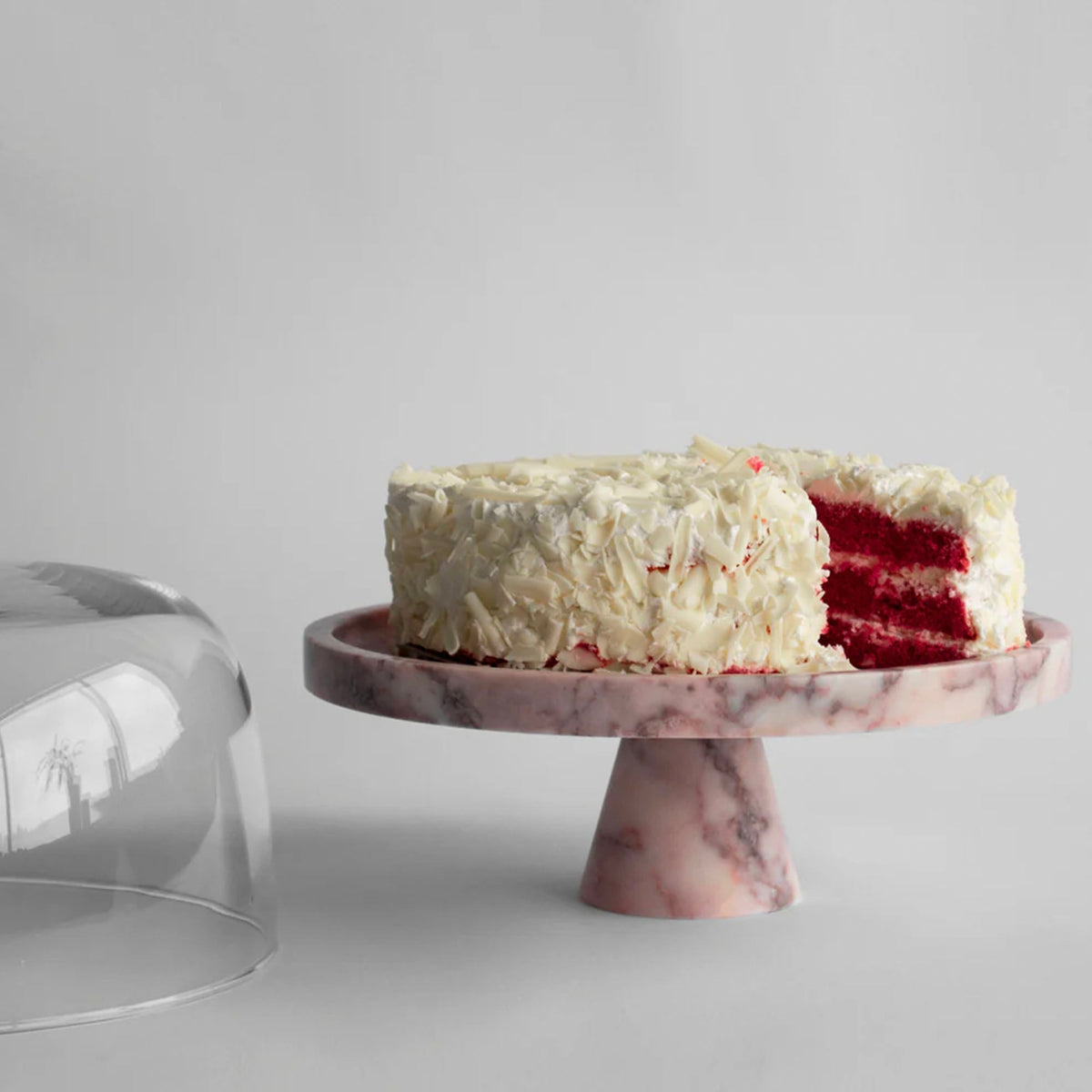 Tabuleiro de pedestal em mármore Marquina Tesk
