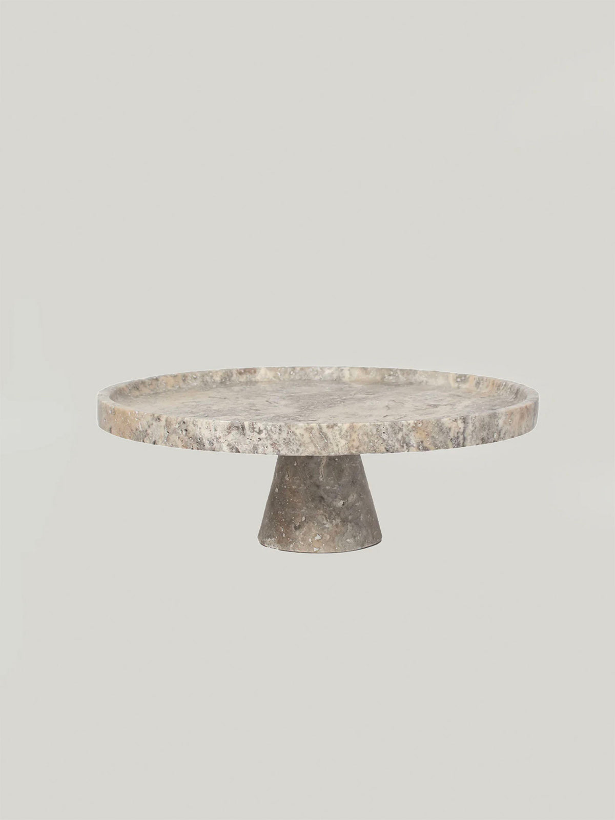 Tabuleiro de pedestal em mármore Marquina Tesk