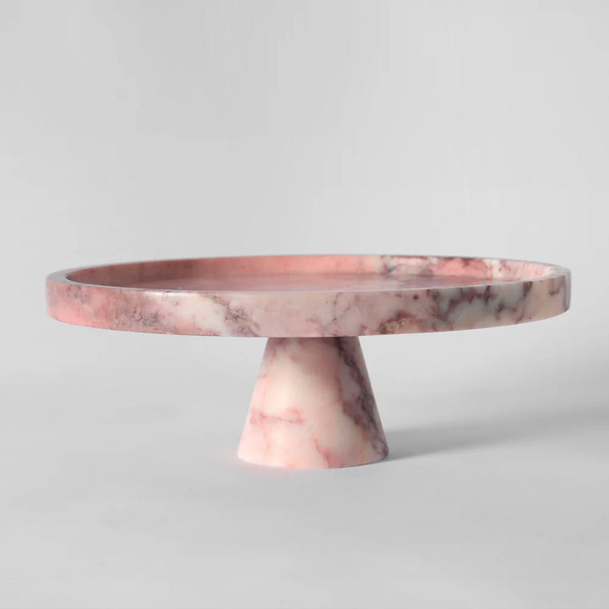 Tabuleiro de pedestal em mármore Marquina Tesk