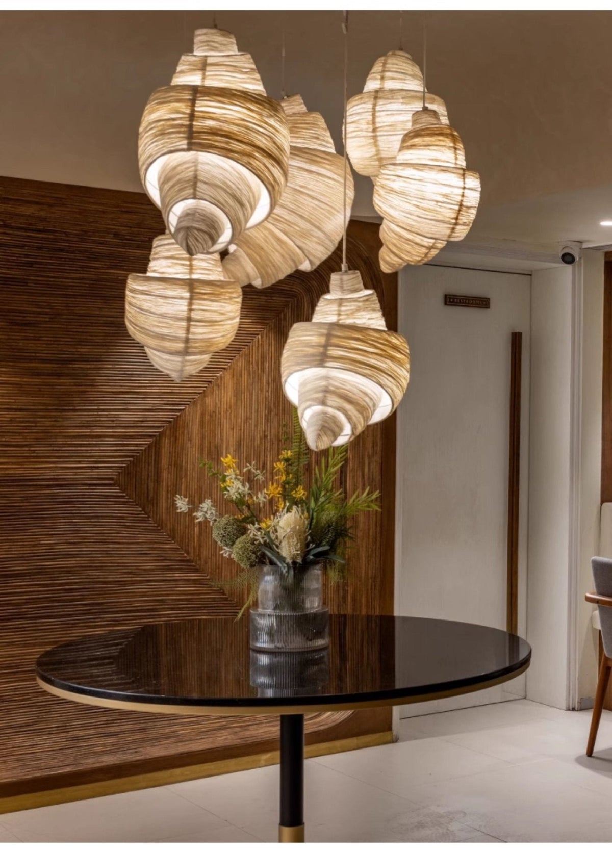 Croissant-kangasriippuvalaisin