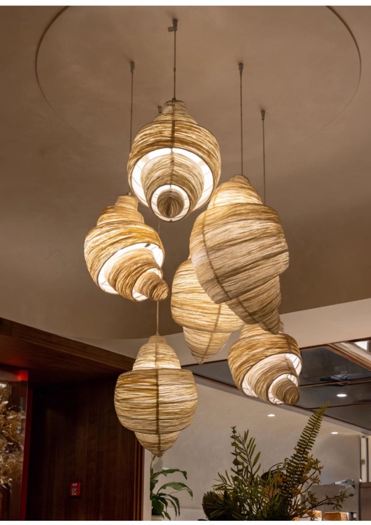 Croissant-kangasriippuvalaisin