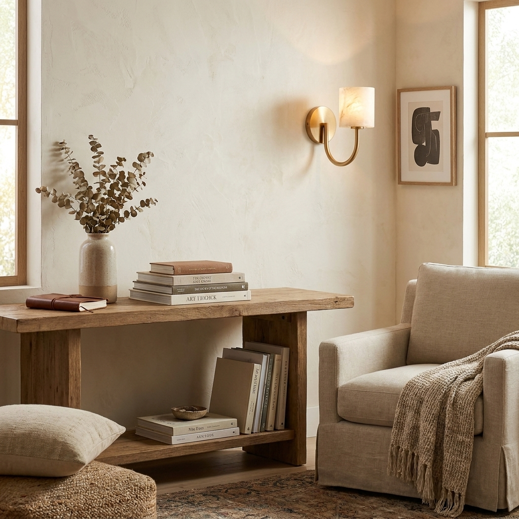 Sedgewick Alabaster Wall Sconce
