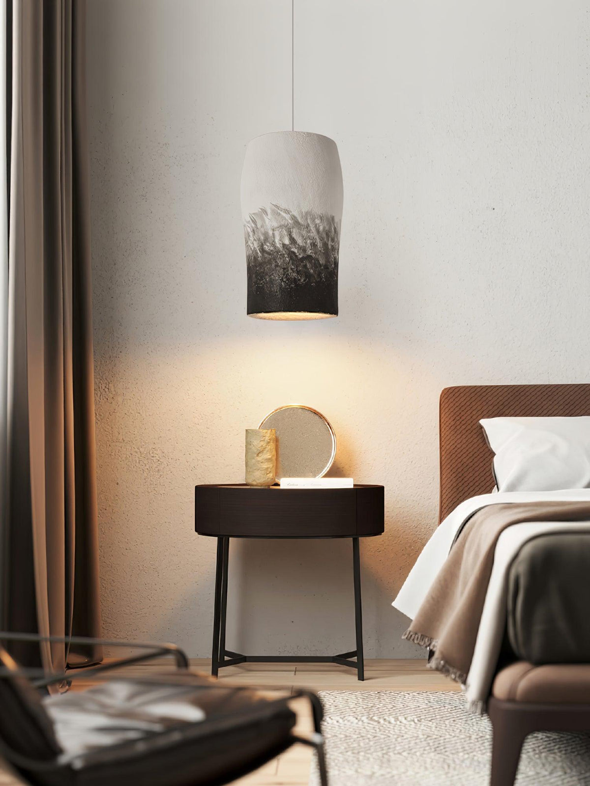 Ceraeion moderne minimalistisk pendellampe med tynd krumning