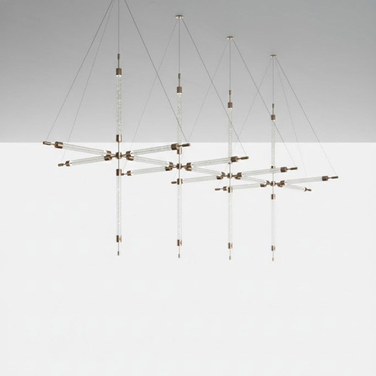CrystalGrid arkitektonisk matrix, specialtilpasset lysekrone