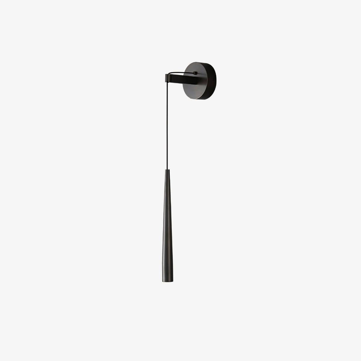 Aplique de parede cónico moderno minimalista em cristal - Dava